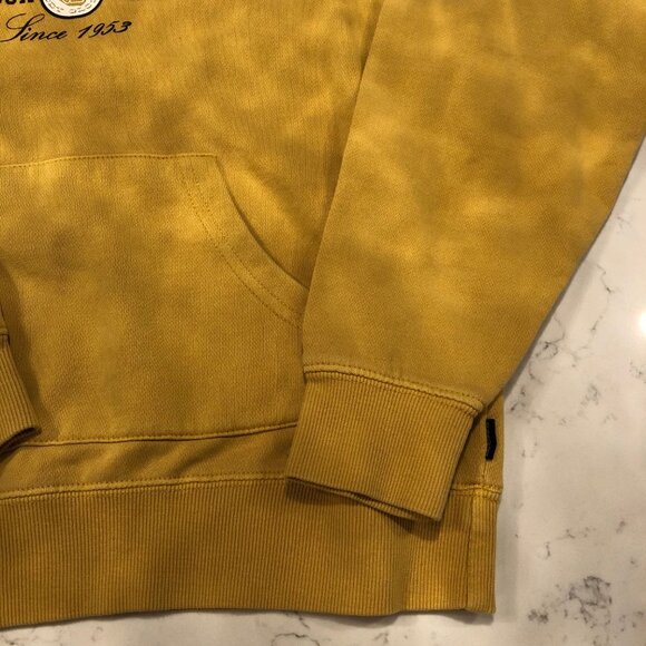 Body Glove Prep School Chill Fleece Retro Style 100% Cotton Hoodie Gold Sz XS - Picture 7 of 16